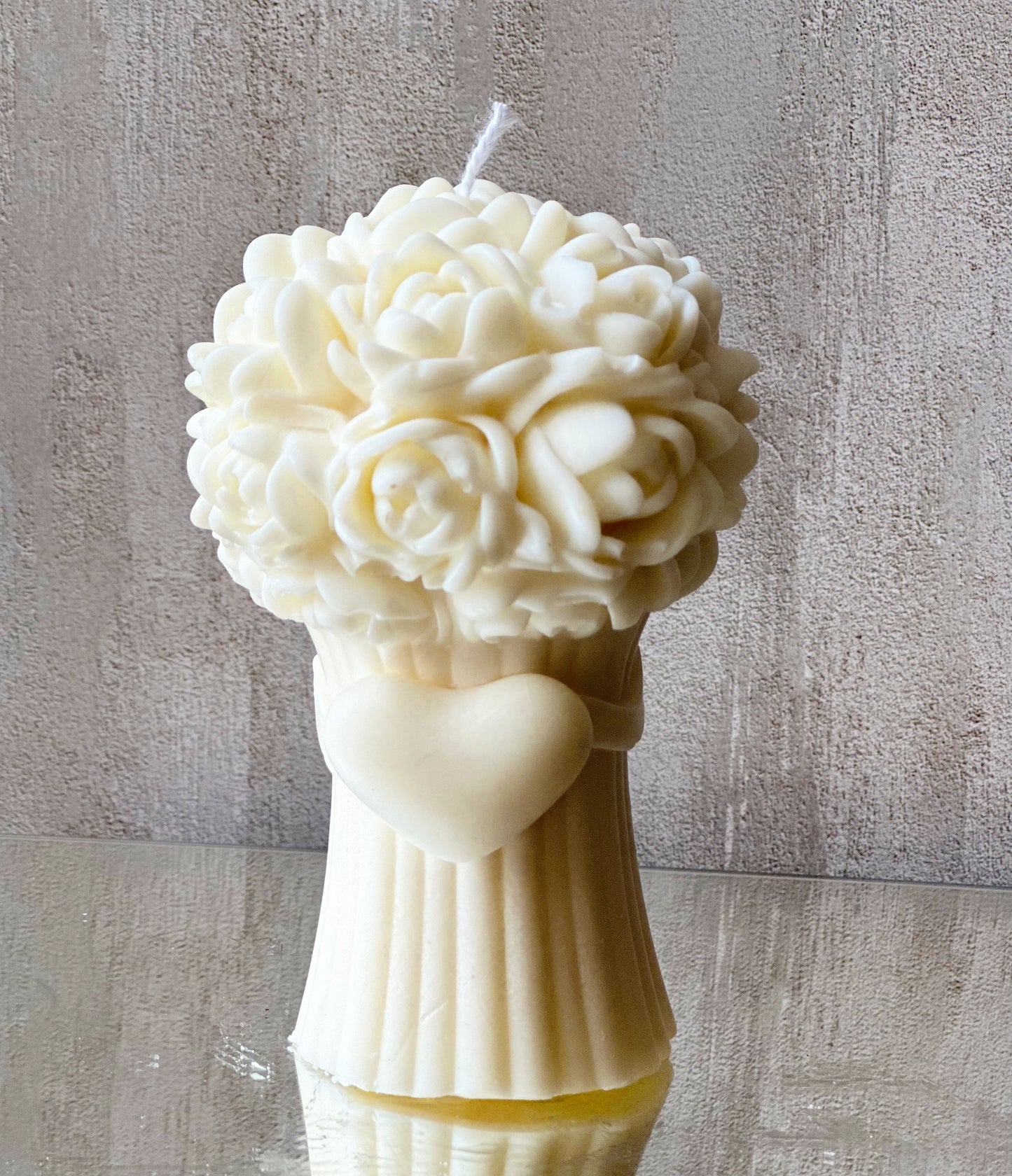 Blooming Rose Bouquet Candles, Blossom Candles, Rose Candles, Home Decor, Flower Candle, Wedding favor, Valentine's Day Candle, Mother's day Gift