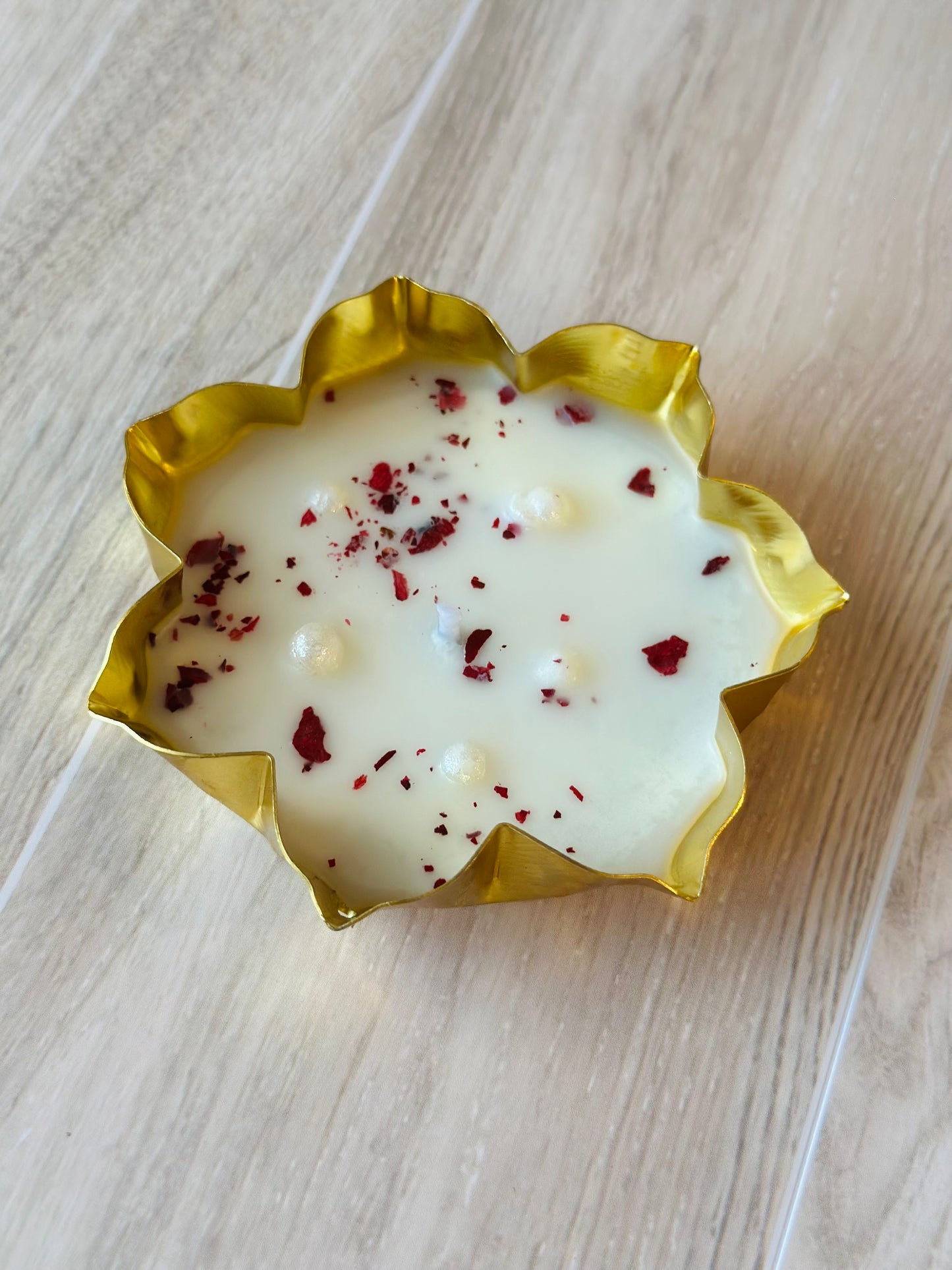 Set of 2 - 3.5" Lotus Flower Decorative Urlis