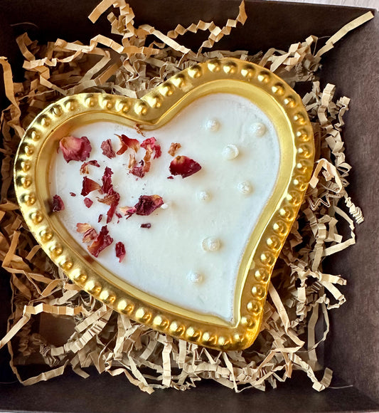 4.5" Heart Decorative Urli